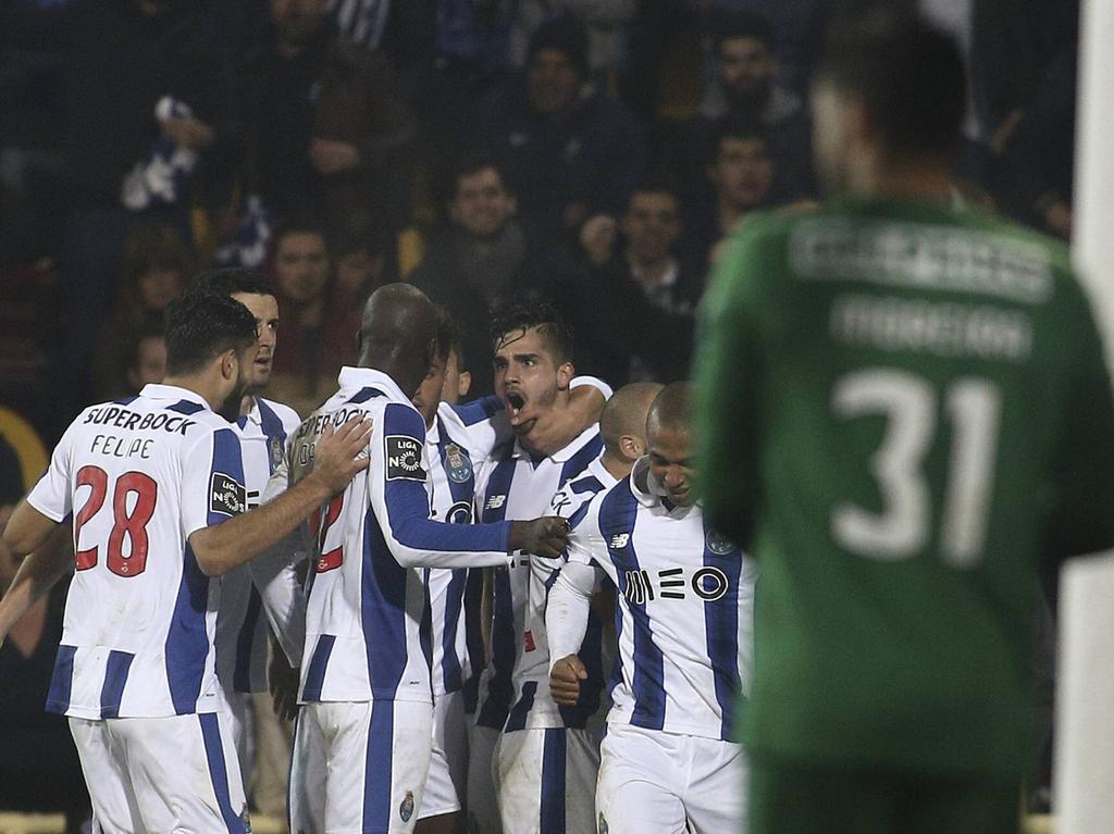 André Silva marcó el primer gol del Oporto. (Foto: Imago)