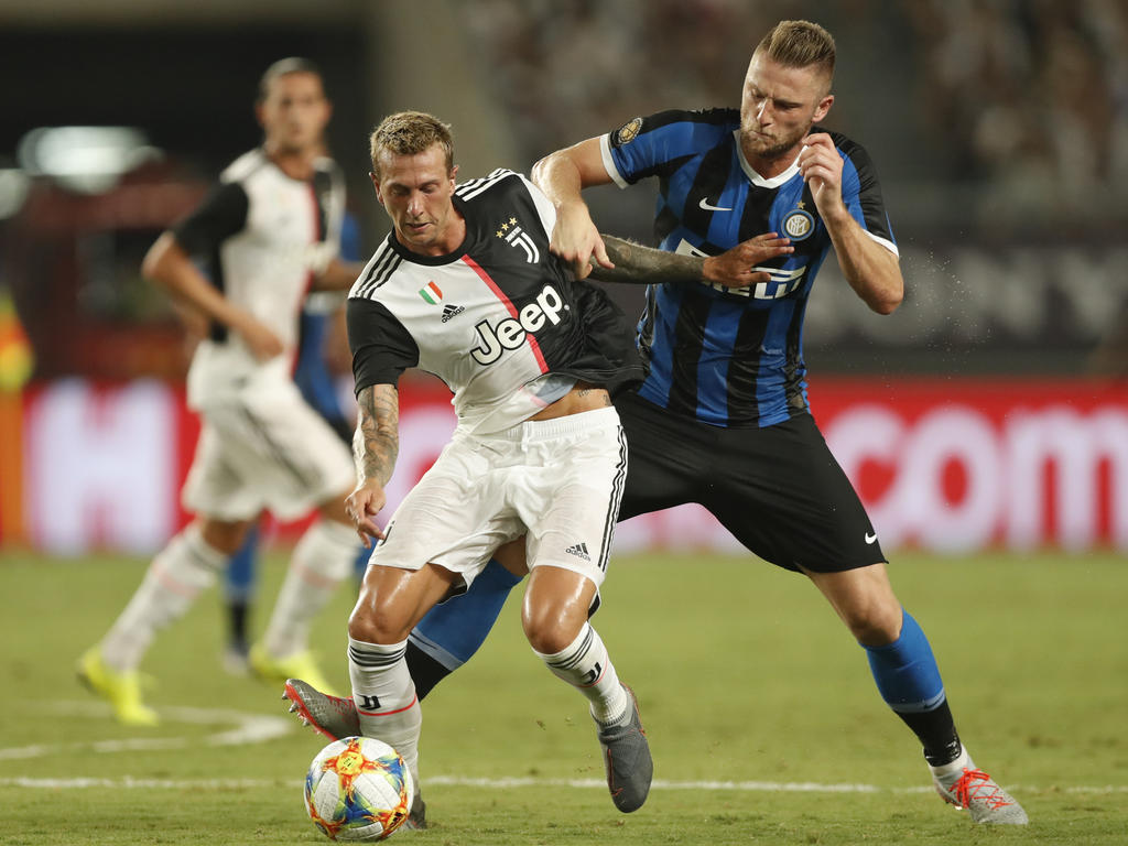 Juventus e Inter se vieron las caras este verano.