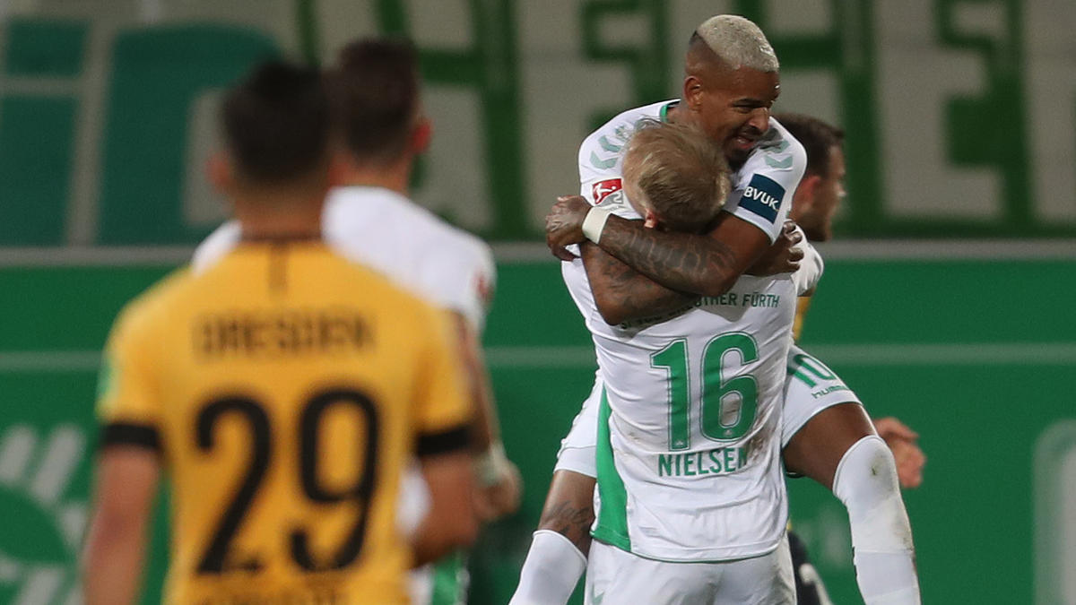 Matchwinner: Doppelpacker Daniel Keita-Ruel war am Freitag Garant für den Fürther Sieg Matchwinner: Doppelpacker Daniel Keita-Ruel war am Freitag Garant für den Fürther Sieg
