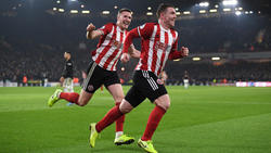 Sheffield United stellte Manchester United ein Bein