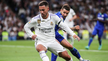 Eden Hazard siegte mit Real Madrid knapp gegen Getafe