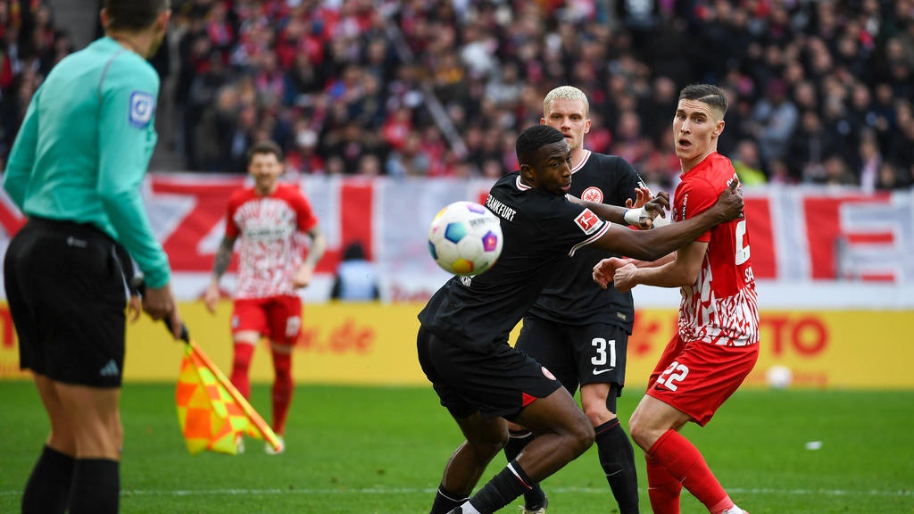 Eintracht Frankfurt und der SC Freiburg trennen sich ohne Sieger