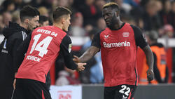 Patrik Schick (l.) ist häufig nur Einwechselspieler bei Bayer Leverkusen