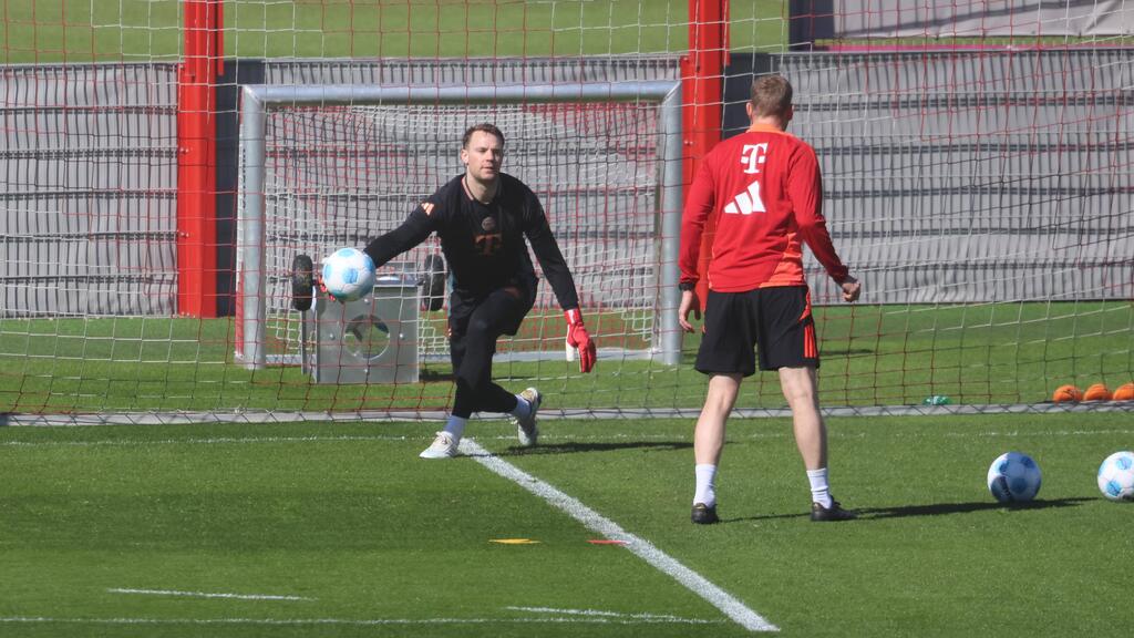 Manuel Neuer könnte bald ins Tor des FC Bayern zurückkehren