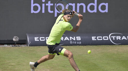 Alexander Zverev ist eine Runde weiter