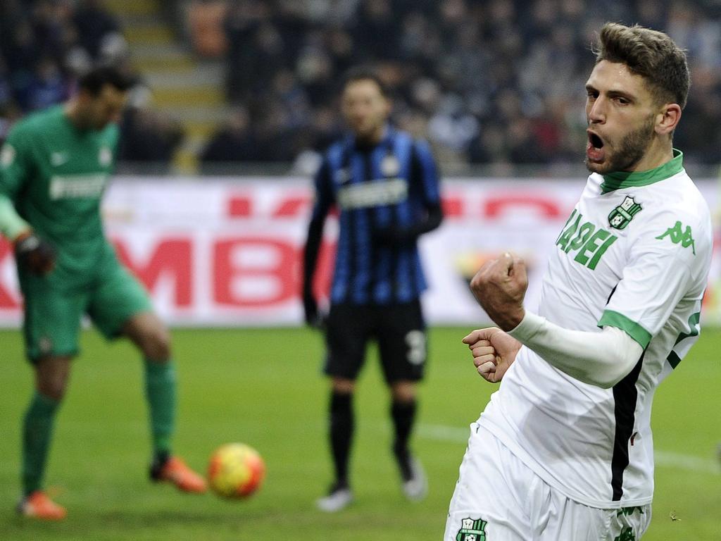Domenico Berardi trifft Inter in letzter Minute mitten ins Herz
