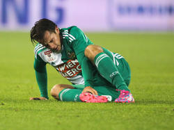 Zwangspause für Rapid-Mittelfeldspieler Stefan Schwab