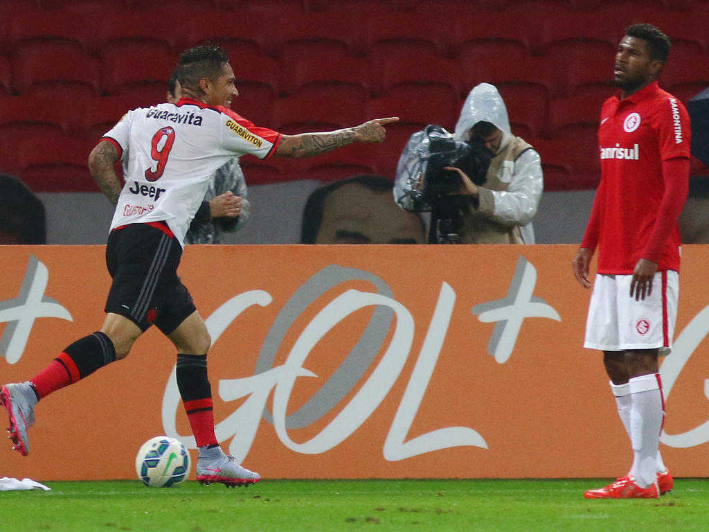 In seinem ersten Spiel für Flamengo erzielt Paolo Guerrero direkt einen Treffer