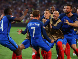 Celebración del gol de Griezmann. (Foto: Getty)