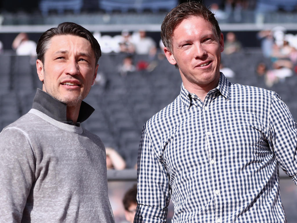 Kovac (li.) und Nagelsmann sind gefragte Trainer Kovac (li.) und Nagelsmann sind gefragte Trainer