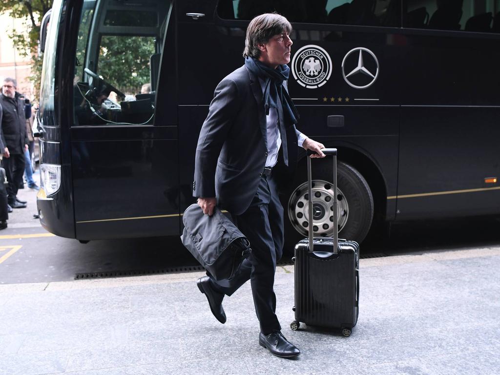 Bundestrainer Joachim Löw will mit der DFB-Elf gegen Italien gewinnen