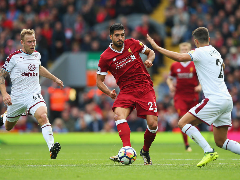 Emre Can trifft mit Liverpool auf Leicester City
