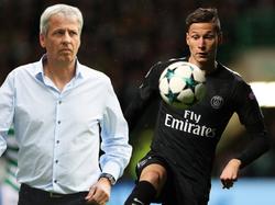 Lucien Favre (li.) traut Draxler einiges zu