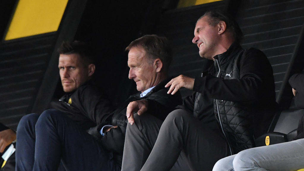 Beraten beim BVB über Transfers: Sebastian Kehl, Hans-Joachim Watzke und Michael Zorc