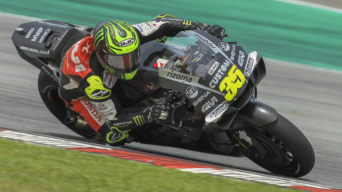 LCR-Pilot Cal Crutchlow hadert noch immer mit dem 2020er-Motorrad LCR-Pilot Cal Crutchlow hadert noch immer mit dem 2020er-Motorrad