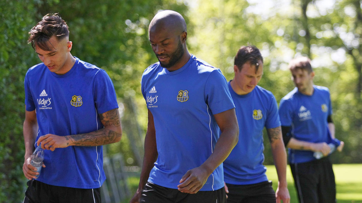 Der 1. FC Saarbrücken bereitet sich auf die Partie gegen Bayer Leverkusen vor Der 1. FC Saarbrücken bereitet sich auf die Partie gegen Bayer Leverkusen vor