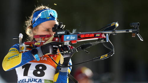 Stina Nilsson schwächelt im Biathlon
