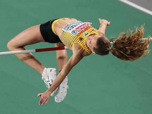 Wurde 6. bei der Leichtathletik-Hallen-EM: Hochspringerin Christina Honsel