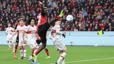 Der VfB Stuttgart und Bayer Leverkusen lieferten sich ein umkämpftes Duell.