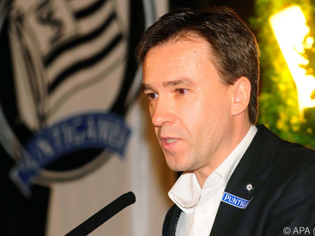 Sturm-Präsident Christian Jauk will mehr Zuschauer ins Stadion locken Sturm-Präsident Christian Jauk will mehr Zuschauer ins Stadion locken