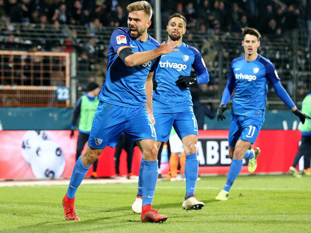Lukas Hinterseer trifft doppelt für den VfL Bochum