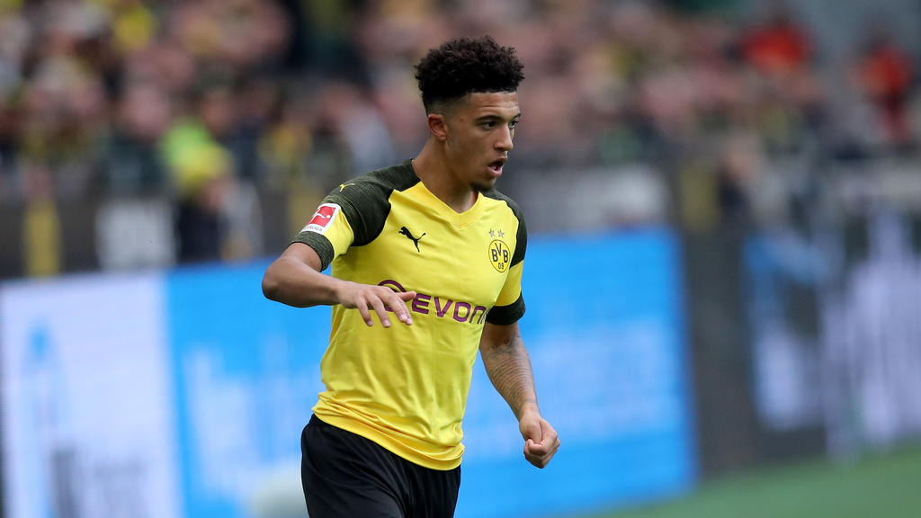 BVB-Juwel Jadon Sancho fiebert dem Spiel gegen den FC Bayern München entgegen BVB-Juwel Jadon Sancho fiebert dem Spiel gegen den FC Bayern München entgegen