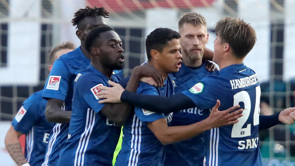 Der Hamburger SV steht weiterhin an der Spitze der 2. Bundesliga