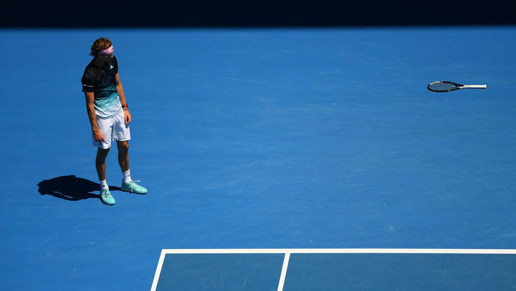 Alexander Zverev erwischte einen schwarzen Tag
