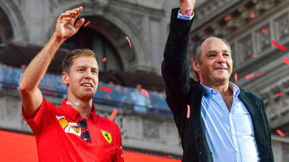 Gerhard Berger (r.) kritisiert Formel-1-Pilot Sebastian Vettel Gerhard Berger (r.) kritisiert Formel-1-Pilot Sebastian Vettel