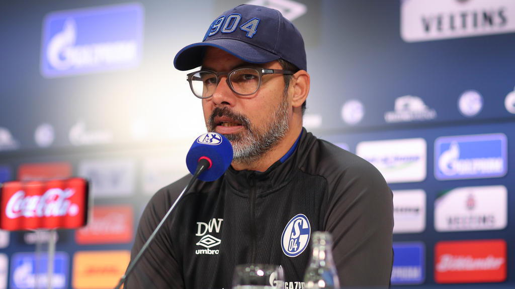 S04-Trainer David Wagner äußerte sich vor dem Bundesliga-Spiel gegen Gladbach