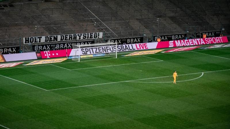 Das Bundesligaspiel von Borussia Mönchengladbach gegen den 1. FC Köln wurde ohne Zuschauer ausgetragen