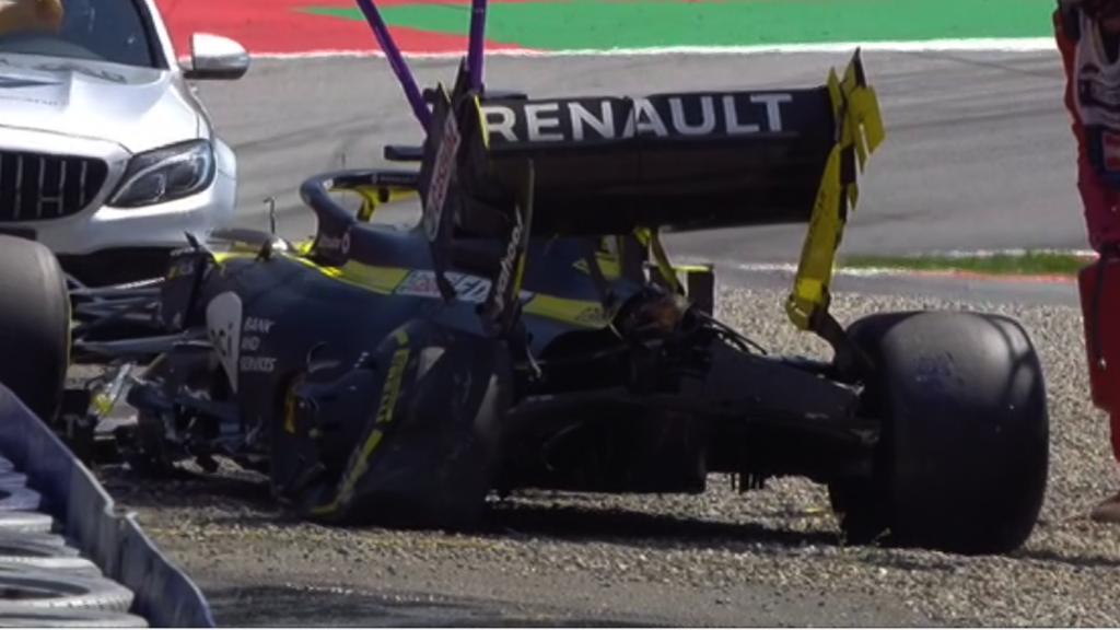 Ricciardo verlor die Kontrolle