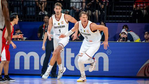 Franz (l.) und Moritz Wagner (r.) spielen in der NBA für die Orlando Magic