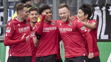 Hannover 96 ist in der Tabelle geklettert