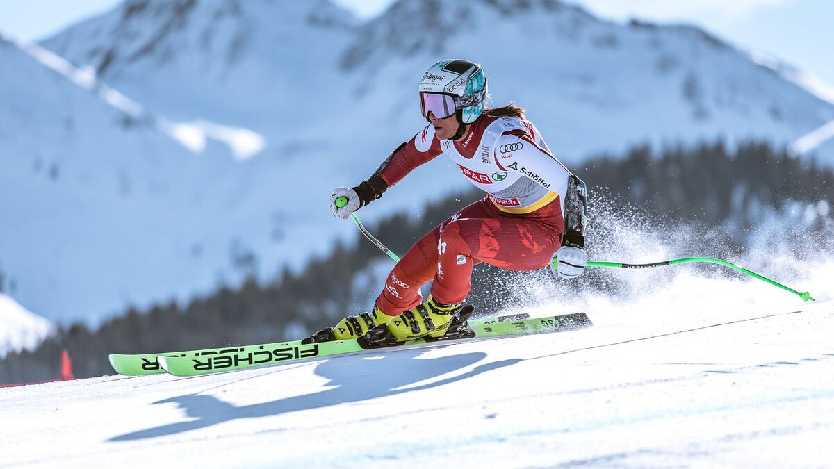 Ricarda Haaser hat bei der WM eine schwere Knieverletzung erlitten