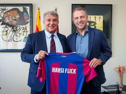 Hansi Flick fühlt sich bei den Katalanen sehr wohl