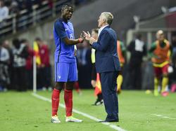 Sollen's für Frankreich richten: Paul Pogba (r.) und Didier Deschamps