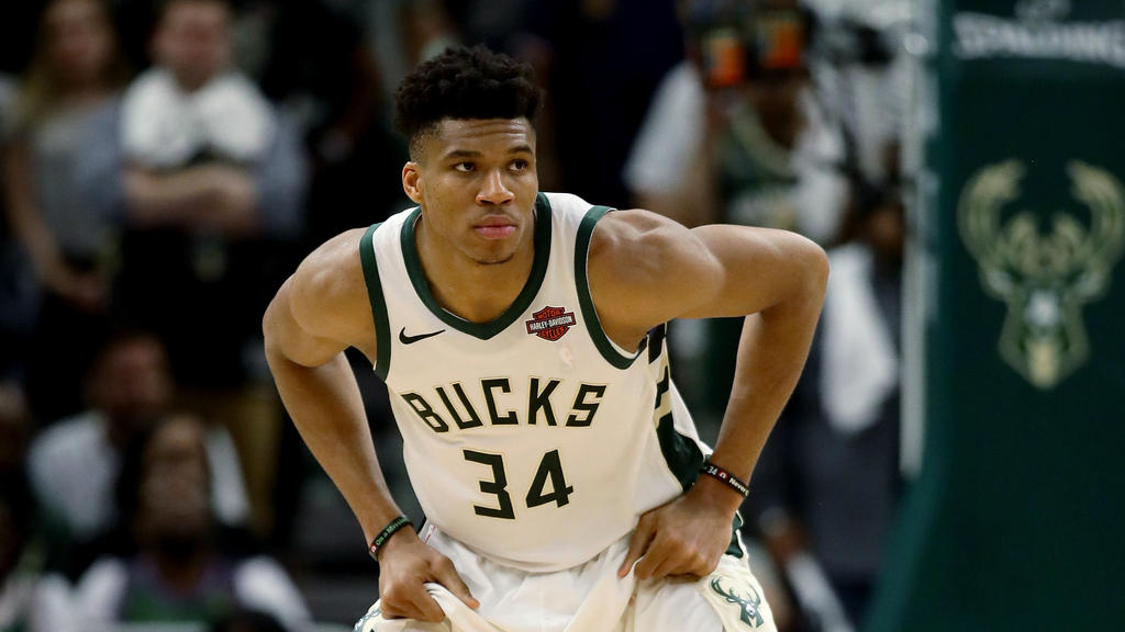 Kann durchatmen: Giannis Antetokounmpo Kann durchatmen: Giannis Antetokounmpo
