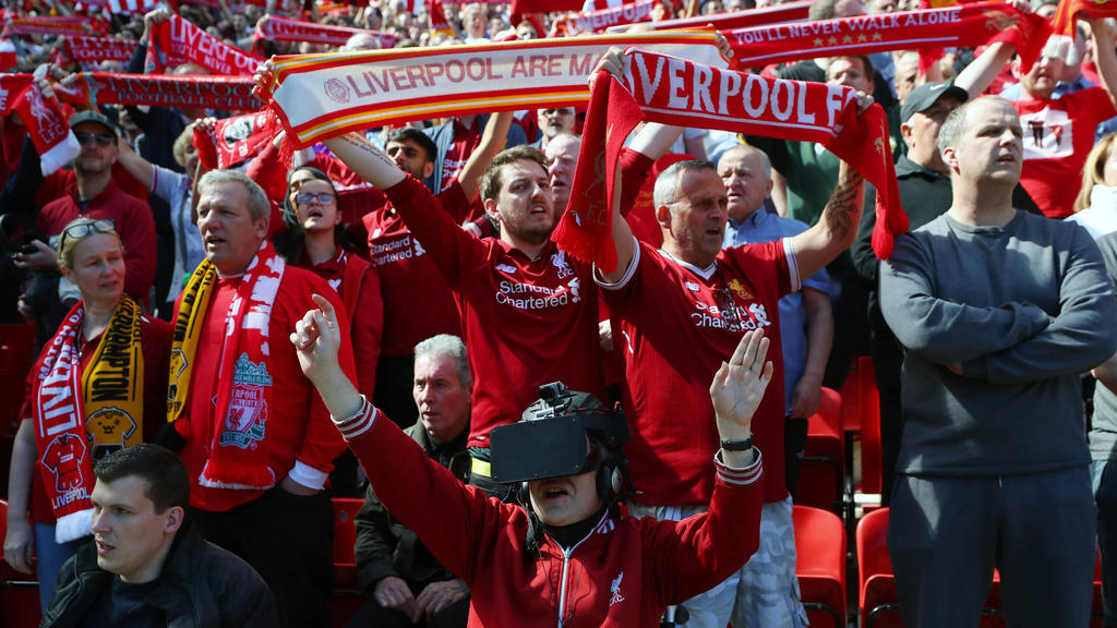 Fans des FC Liverpool beim Champions-League-Finale in der Überzahl