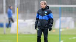 Hat mit Hertha BSC große Ziele: Trainer Jürgen Klinsmann