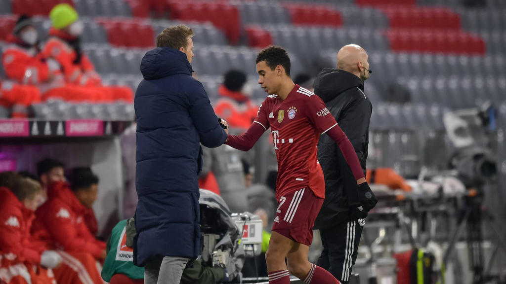 Jamal Musiala vom FC Bayern droht eine OP