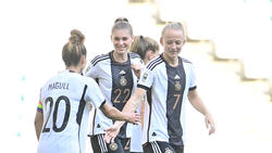 Die DFB-Frauen schossen gegen Bulgarien acht Tore