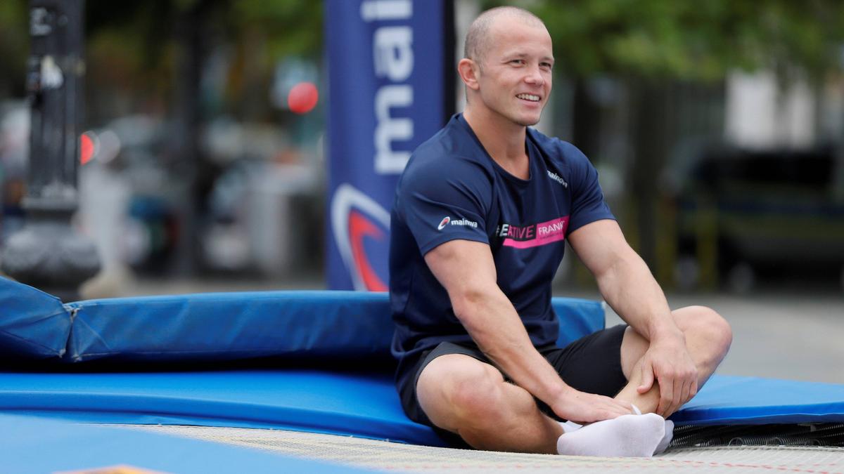 Fabian Hambüchen ist eine deutsche Turner-Ikone Fabian Hambüchen ist eine deutsche Turner-Ikone