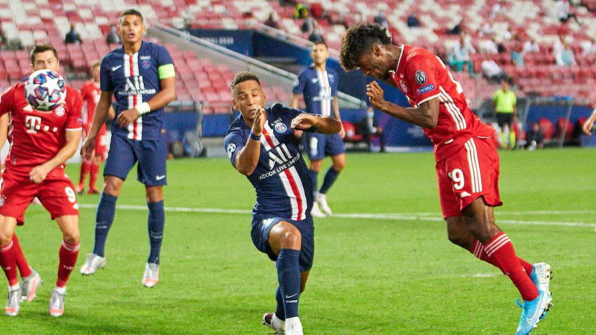 Augen zu und durch: Bayern-Star Coman trifft im CL-Finale per Kopf Augen zu und durch: Bayern-Star Coman trifft im CL-Finale per Kopf
