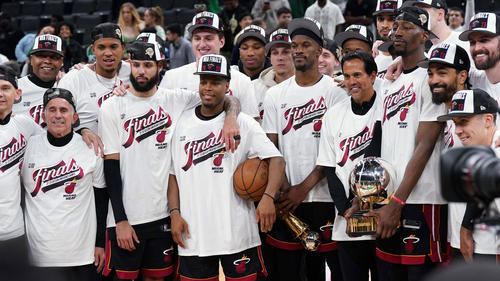 Die Miami Heat haben als Außenseiter den NBA-Titel im Visier