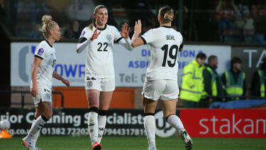 Die DFB-Frauen haben in Schottland klar gewonnen