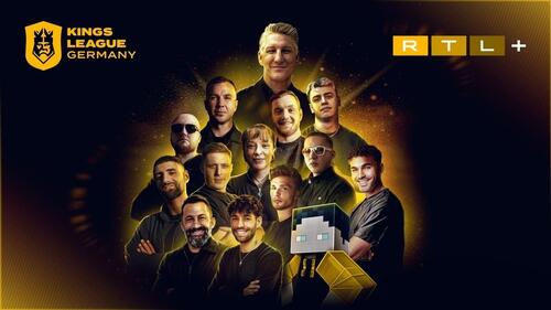 RTL+ zeigt ab dem 12. April die Kings League Germany