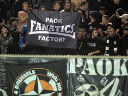 Aficionados del PAOK de Salónica. (Foto: Getty)