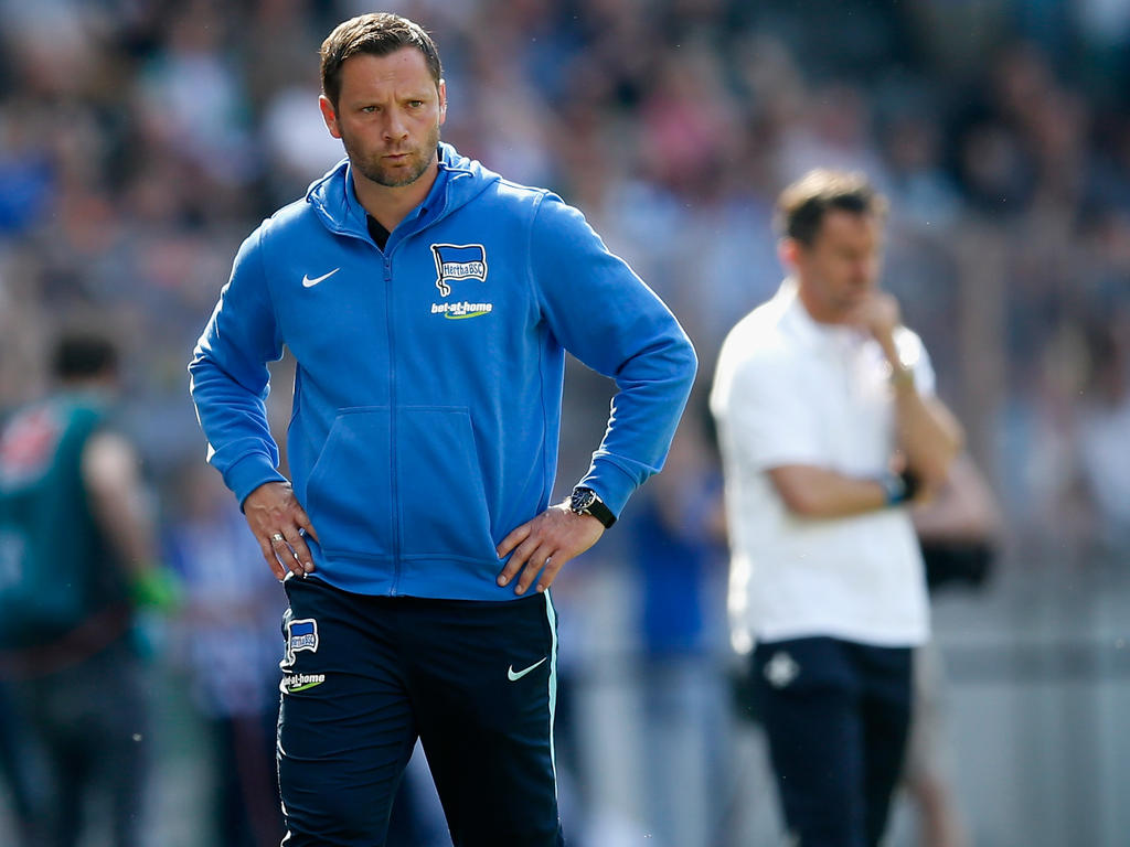 Hertha-Trainer Pal Dardai mistet aus.