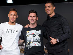 Neymar, Messi und Ronaldo verdienen nicht schlecht